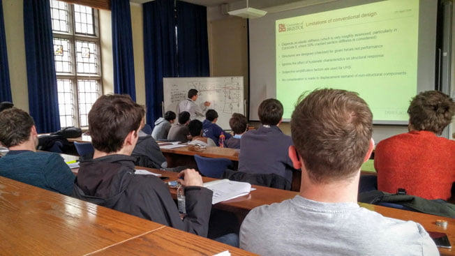 class with students